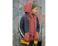 Baumwolljersey MISTER DACHS, senfgelb, Cherry Picking