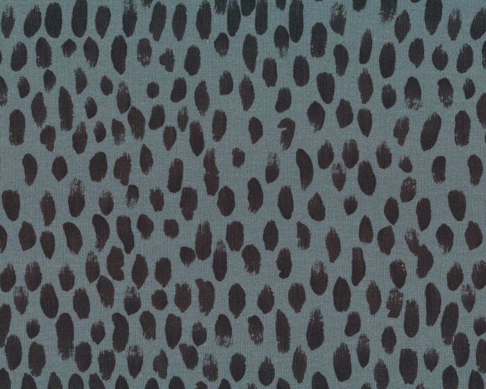 Modalsweat BRUSH, Farbtupfen, grau, Cherry Picking