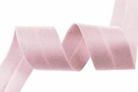 Jersey-Schrägband aus Baumwolle, einfarbig, 20 mm rosa