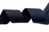 Jersey-Schrägband aus Baumwolle, einfarbig, 20 mm dunkelblau