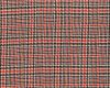 Wollstoff mit Viskose COLLIN, Glencheck-Karo, rot-schwarz, burda style
