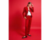 Italienischer Wollstoff WICKHAM, dunkelrot, burda style