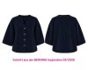 Breitcordstoff mit Stretch BUBBLE WASH, marineblau, PS fabrics