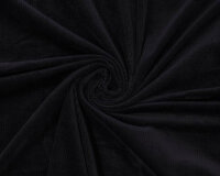 Breitcordstoff mit Stretch BUBBLE WASH, schwarz, PS fabrics