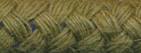 Dicke, runde Baumwoll-Kordel HOODIE, 8 mm olive