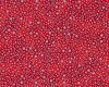 Metallic-Patchworkstoff HOLIDAY CHARMS, Sterne, rot-silber, Robert Kaufman