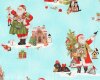Patchworkstoff HOLLY JOLLY CHRISTMAS, Weihnachtsmann, Robert Kaufman