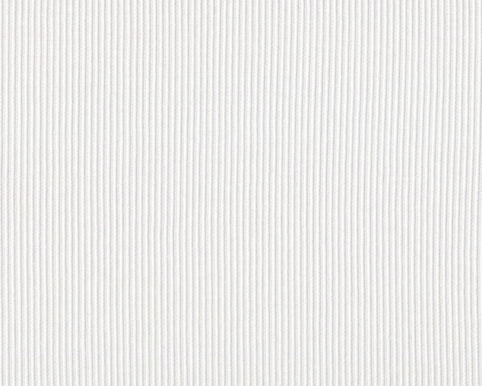 Rippenjerseystoff aus Baumwolle UNI RIB, weiß