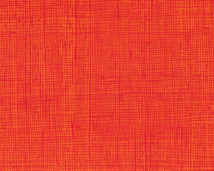 Patchworkstoff HEATH, Strichel-Karo, dunkelorange, Alexander Henry