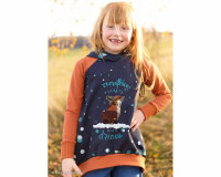 1,00-m-Panel Sommersweat DREAMER, Fuchs, moosgrün, Bienvenido Colorido