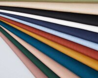 Baumwoll-Stretch-Satin ORGANIC COTTON, schwarz, Mind the Maker