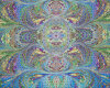 Patchworkstoff MARBLE ESSENCE, Kaleidoskop-Kugeln, hellblau, In the Beginning