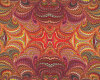 Patchworkstoff MARBLE ESSENCE, Kaleidoskop-Muster, dunkelrot, In the Beginning