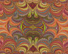 Patchworkstoff MARBLE ESSENCE, Kaleidoskop-Muster, dunkelrot, In the Beginning