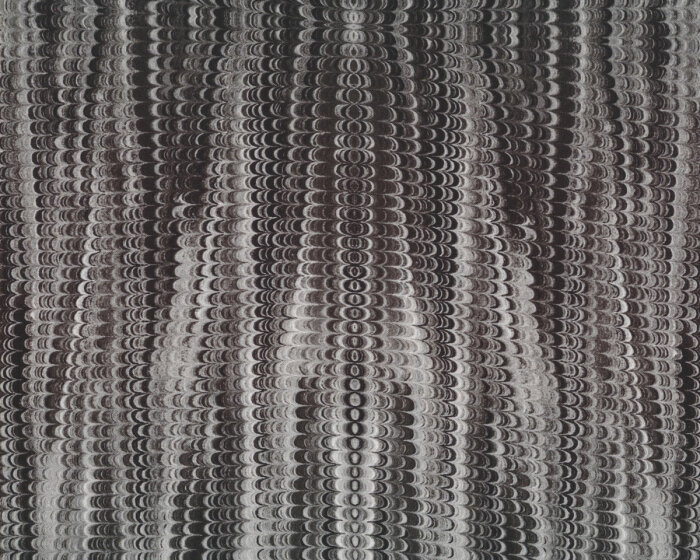 Patchworkstoff MARBLE ESSENCE, Wellenstreifen, schwarz, In the Beginning