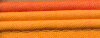 Dreifarbiges Paspelband TRICOLORE aus Baumwolle orange