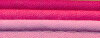 Dreifarbiges Paspelband TRICOLORE aus Baumwolle pink