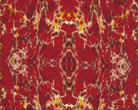 Patchworkstoff MARBLE ESSENCE, Marmormuster, rot, In the...