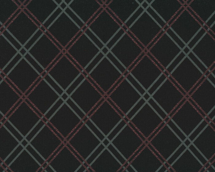 Romanitjersey PRINT, Diagonal-Karo, schwarz-altrosa, Toptex