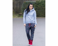 Baumwolljersey SNOWFALL, Punkte, rosa, Lycklig Design