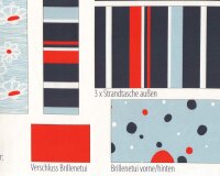 1 Reststück MIT FEHLER 1,45 m-Panel Baumwoll-Canvas HOLIDAY PANEL, Taschen