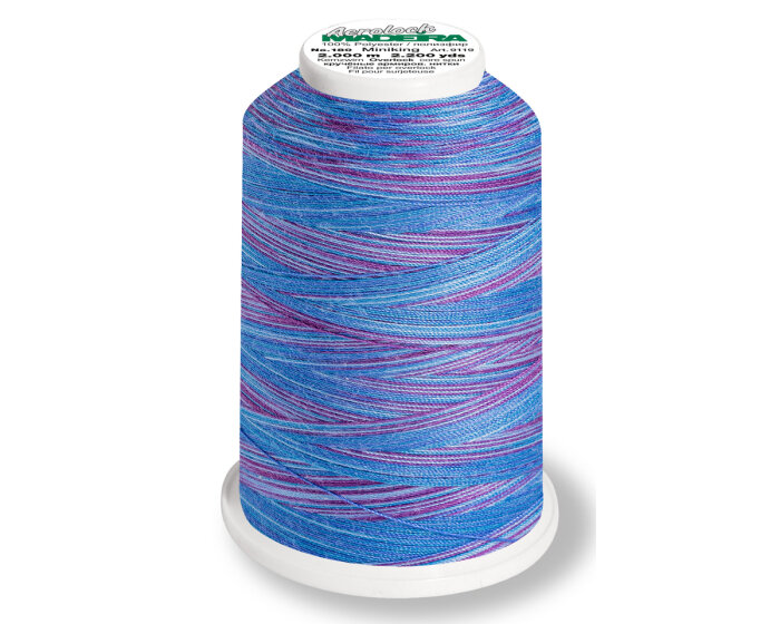 Overlockgarn Miniking AEROLOCK Multicolor, 1200 m, Madeira 9508