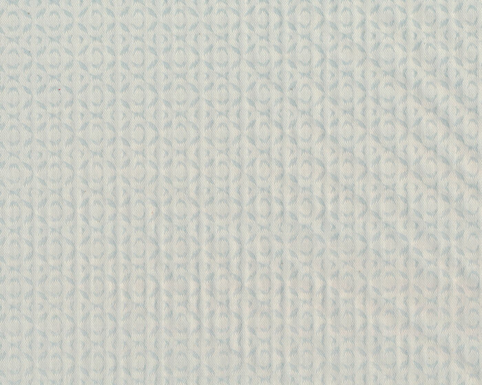 Hosenstoff Baumwoll-Jacquard mit Stretch EVA, Blütenrauten, creme-mint