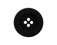 Hanfknopf recycelt, Union Knopf 11 mm schwarz