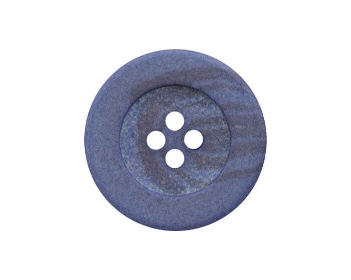 Hanfknopf recycelt, Union Knopf 23 mm lila