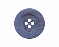 Hanfknopf recycelt, Union Knopf 23 mm lila