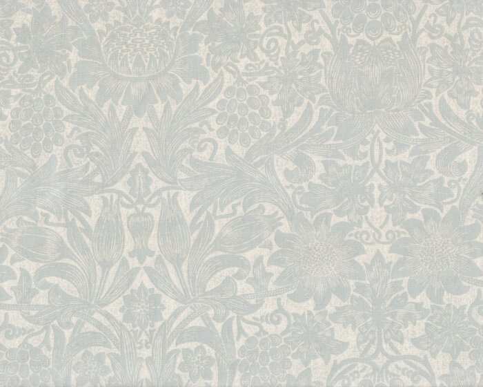 Patchworkstoff MINERAL, Sonnenblumen, hellgrau, Morris & Co.