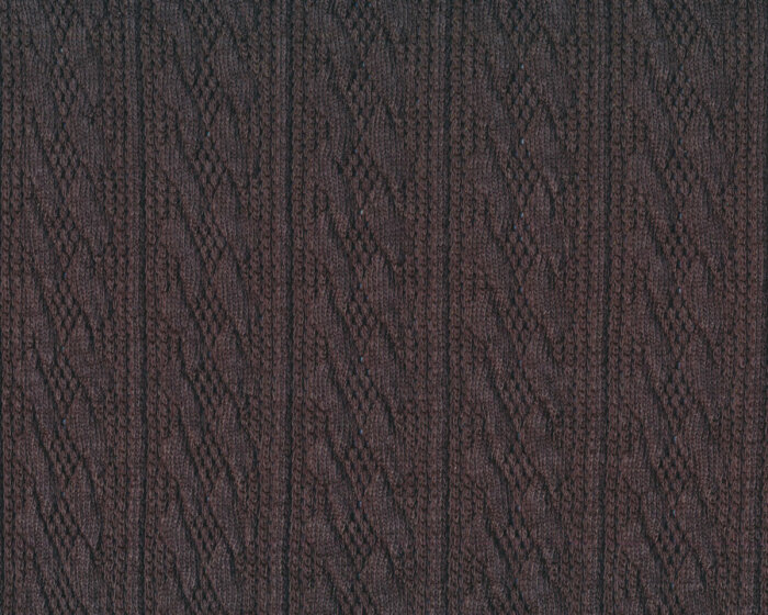 Strickstoff CARMEN, Zopfstrickmuster, dunkelgrau