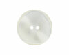 Kunststoffknopf FLORENCE, glänzend, Union Knopf 15 mm weiß