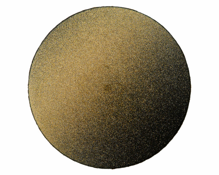 Kunststoffknopf ELE mit Glitzer-Sprenkeln, Union Knopf gold 15 mm