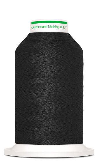 Nähgarn MINIKING 120 rPET, 1000 m, Gütermann 000