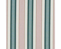 Dekostoff BOTANIST, Streifenmuster, rosa-grün, Clarke & Clarke
