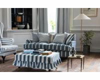 Dekoripsstoff, Polsterstoff EDGEWORTH, Punktestreifen, natur, Clarke & Clarke