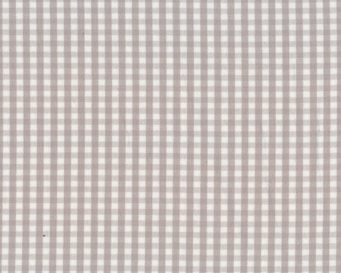 Dekostoff, Canvas EDGEWORTH, Vichykaro, hellgrau, Clarke & Clarke