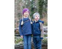 25 cm Reststück Kuschelsweat COSY, Sprenkel,...