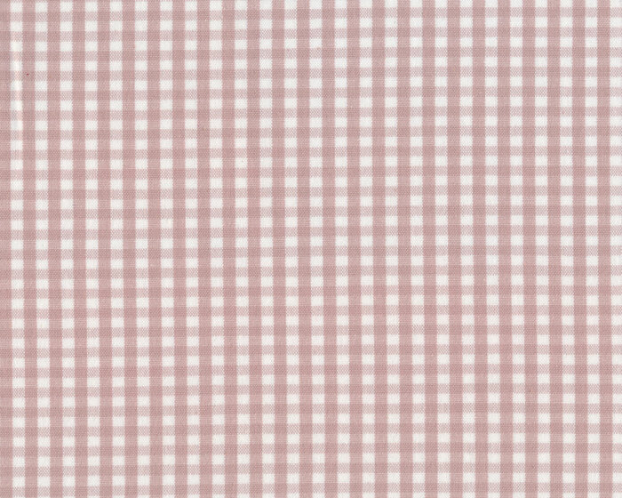 Dekostoff, Canvas EDGEWORTH, Vichykaro, altrosa, Clarke & Clarke