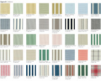 Dekostoff, Canvas EDGEWORTH, Vichykaro, olive, Clarke & Clarke