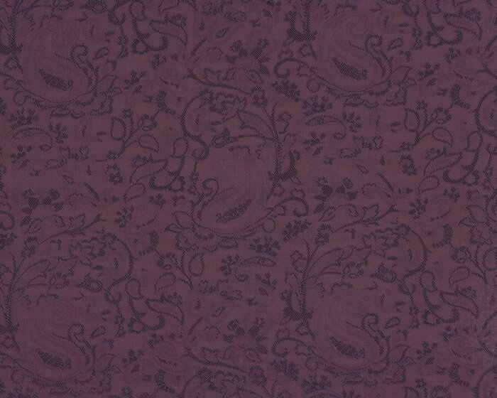 Jacquard-Futterstoff aus Viskose, Paisleys, weinrot