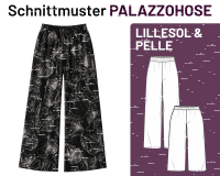 Baumwoll-Stretchstoff FRITZL, Blumenskizzen, weiß, Hilco