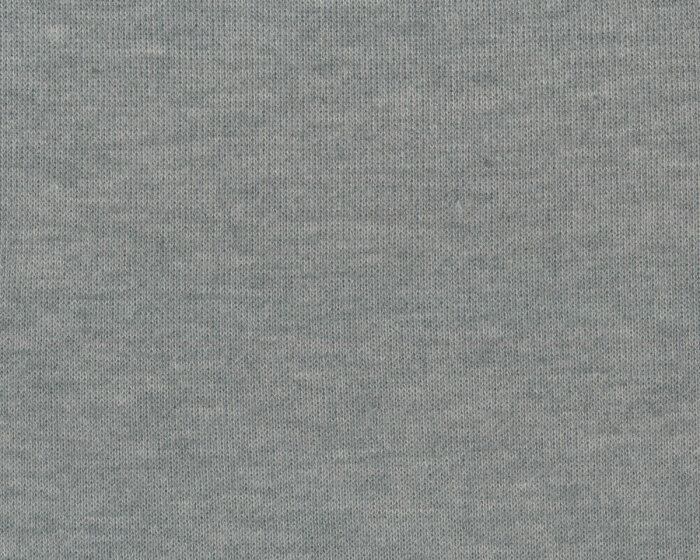 Doubleface Strickstoff GRIGIO, hellgrau meliert, Hilco