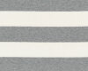 Viskosejersey BLUN STRIPE, Blockstreifen, grau meliert-weiß, Hilco