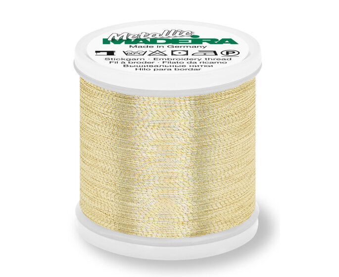 Maschinenstickgarn METALLIC 40, Madeira Brillant gold 3 200 m