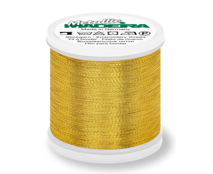 Maschinenstickgarn METALLIC 40, Madeira Brillant gold 8 200 m