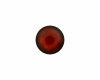 Kunststoffknopf mit Steg in Glasoptik, Union Knopf rot