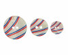 Kunststoffknopf in Perlmut-Optik, Union Knopf 12 mm