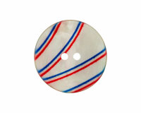 Kunststoffknopf in Perlmut-Optik, Union Knopf 23 mm